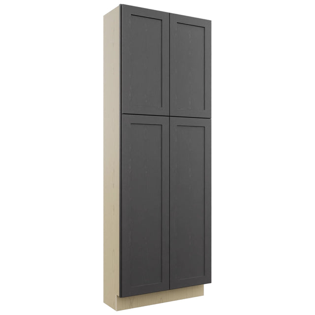 Fabuwood Galaxy Cobblestone TP301284 Tall Pantry Cabinet, Front View
