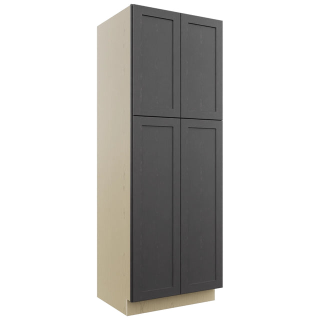 Fabuwood Galaxy Cobblestone TP302484 Tall Pantry Cabinet, Front View