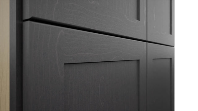 Fabuwood Galaxy Cobblestone TP361296 Tall Pantry Cabinet, Detail View