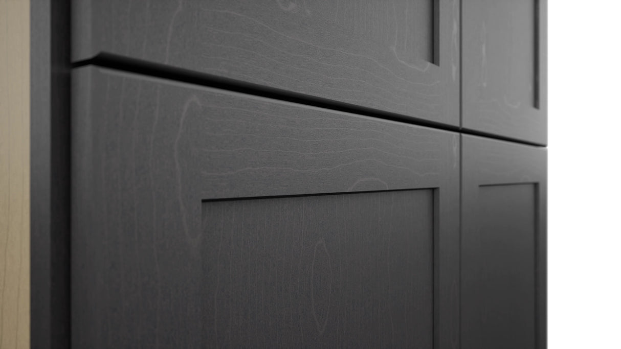 Fabuwood Galaxy Cobblestone TP362493 Tall Pantry Cabinet, Detail View