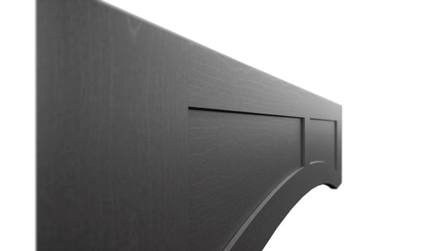 Fabuwood Galaxy Cobblestone VARP54 Wall Valance, Detail View