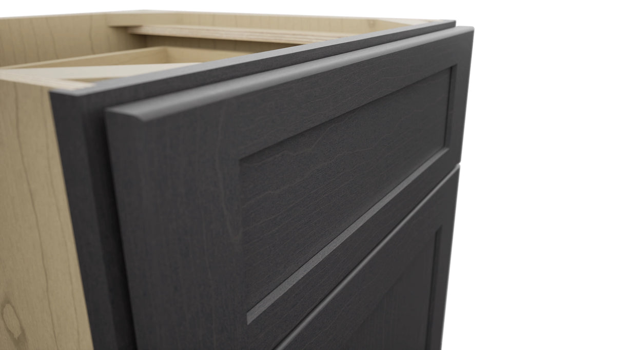 Fabuwood Galaxy Cobblestone VB21-34 Vanity Base Standard Cabinet, Detail View