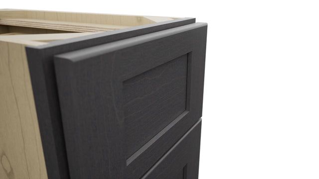 Fabuwood Galaxy Cobblestone VDB12-34 Vanity Drawer Cabinet, Detail View