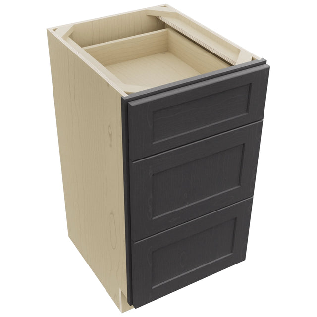 Fabuwood Galaxy Cobblestone VDB18-34 Vanity Drawer Cabinet, Top View
