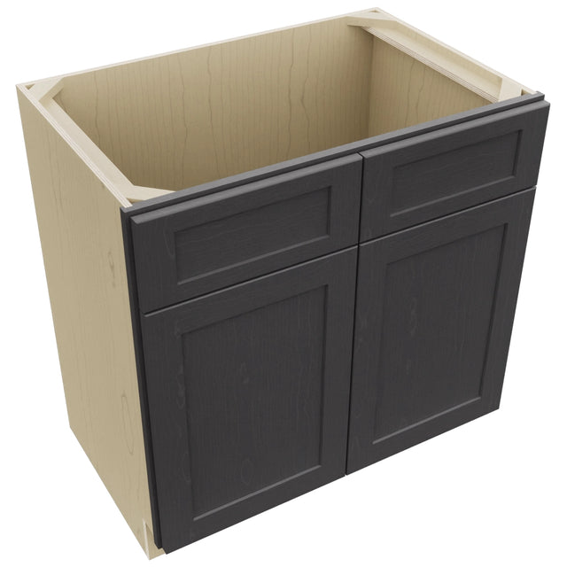 Fabuwood Galaxy Cobblestone VSB33-34 Vanity Sink Cabinet, Top View