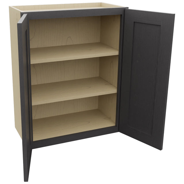 Fabuwood Galaxy Cobblestone W2430 Wall Standard Cabinet, Open View
