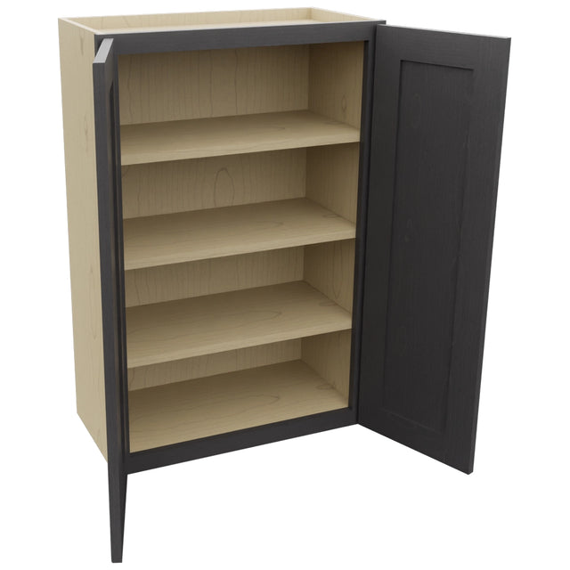 Fabuwood Galaxy Cobblestone W2436 Wall Standard Cabinet, Open View