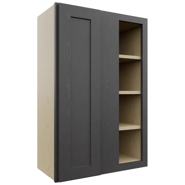 Fabuwood Galaxy Cobblestone WBC2436 Wall Corner Blind Cabinet, Front View