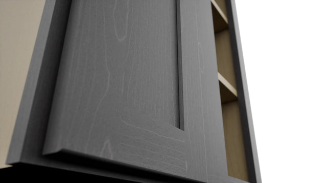 Fabuwood Galaxy Cobblestone WBC2442 Wall Corner Blind Cabinet, Detail View