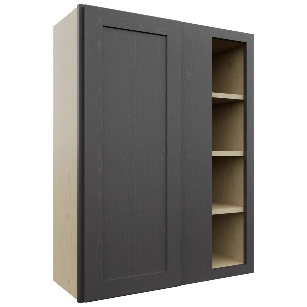 Fabuwood Galaxy Cobblestone WBC3039 Wall Corner Blind Cabinet, Front View