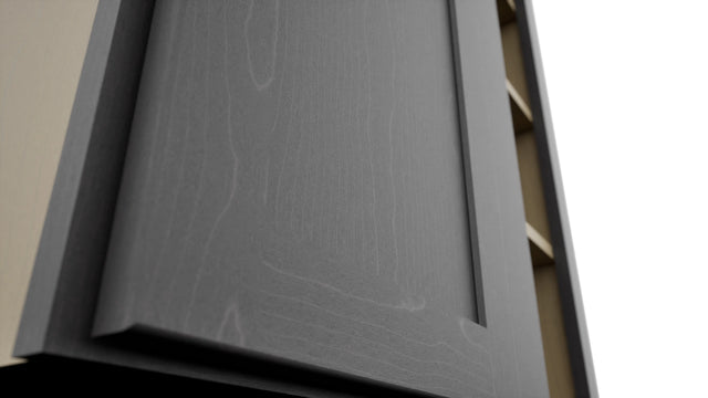 Fabuwood Galaxy Cobblestone WBC3039 Wall Corner Blind Cabinet, Detail View