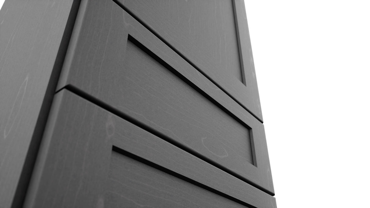Fabuwood Galaxy Cobblestone WD1857 Wall Drawer Cabinet, Detail View