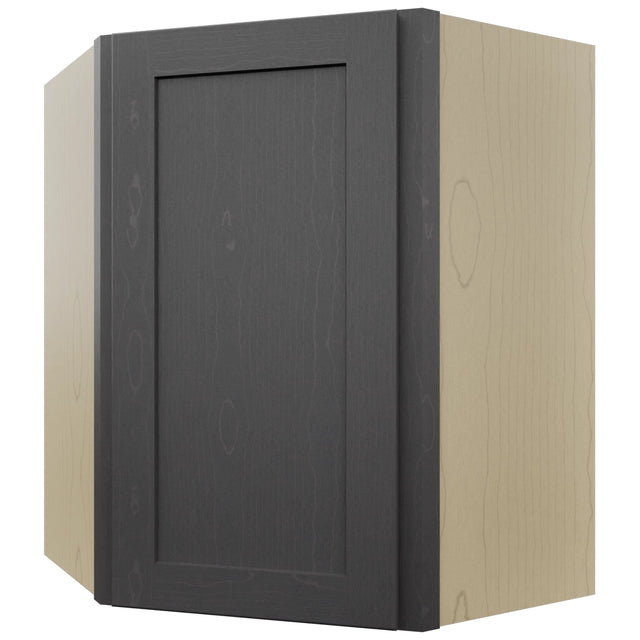 Fabuwood Galaxy Cobblestone WDC2430 Wall Corner Diagonal Cabinet, Front View
