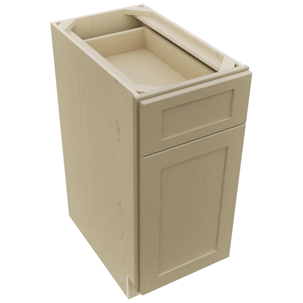 Fabuwood Galaxy Desert Oak B15 Base Standard Cabinet, Top View