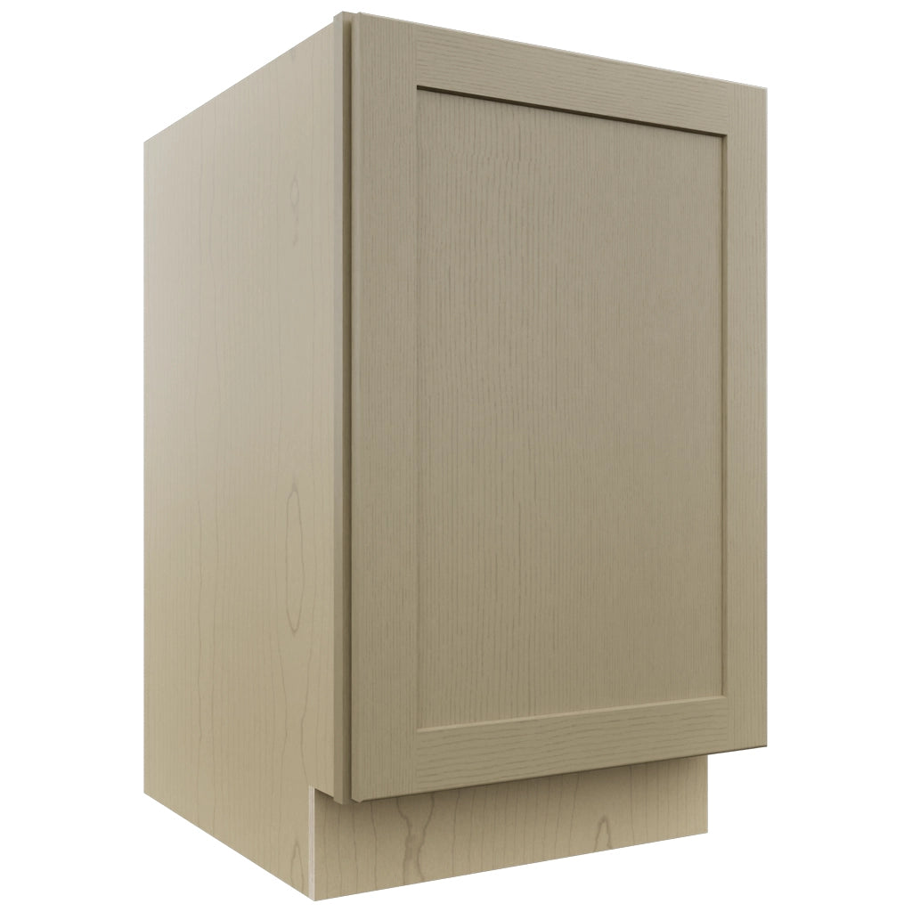 Fabuwood Galaxy Desert Oak B21FD Base Full Door Cabinet, Front View