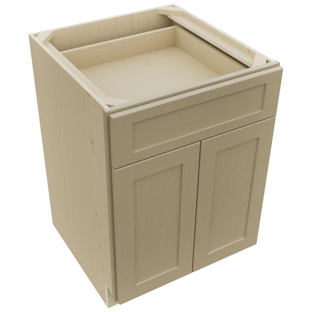 Fabuwood Galaxy Desert Oak B24 Base Standard Cabinet, Top View