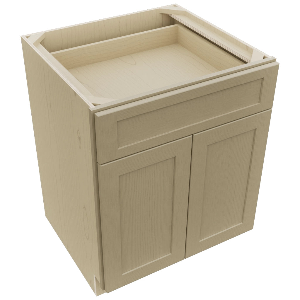Fabuwood Galaxy Desert Oak B27 Base Standard Cabinet, Top View