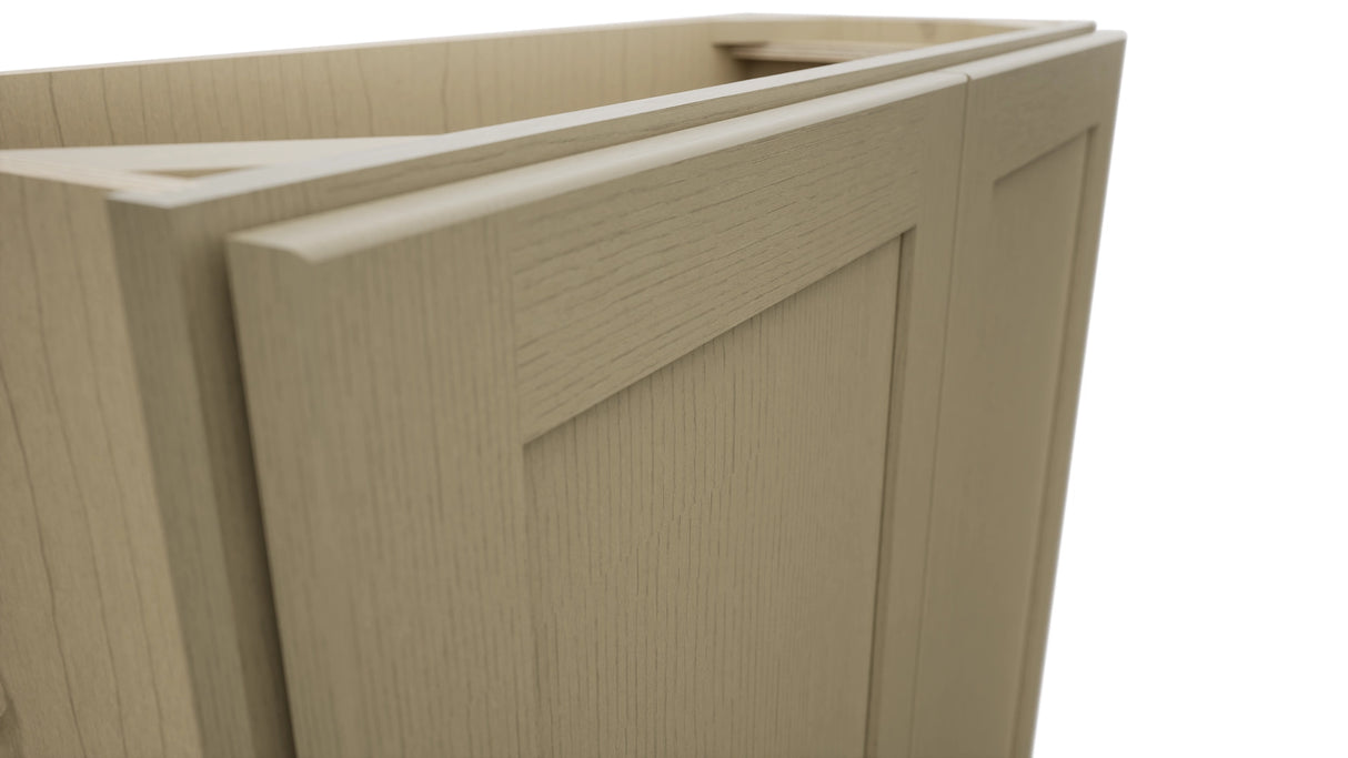 Fabuwood Galaxy Desert Oak B33FD-12D Base Full Door Cabinet, Detail View