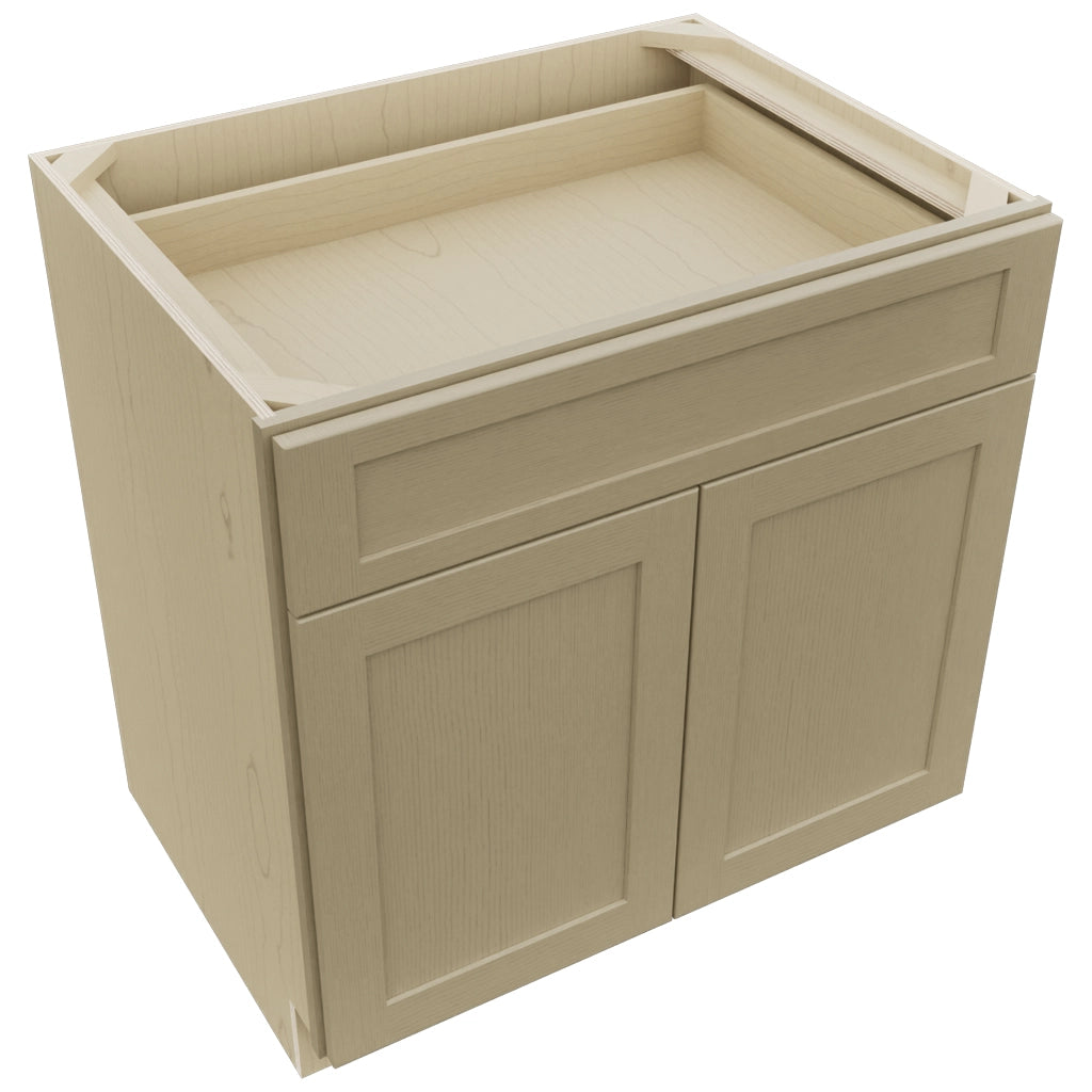 Fabuwood Galaxy Desert Oak B33SDF Base Standard Cabinet, Top View