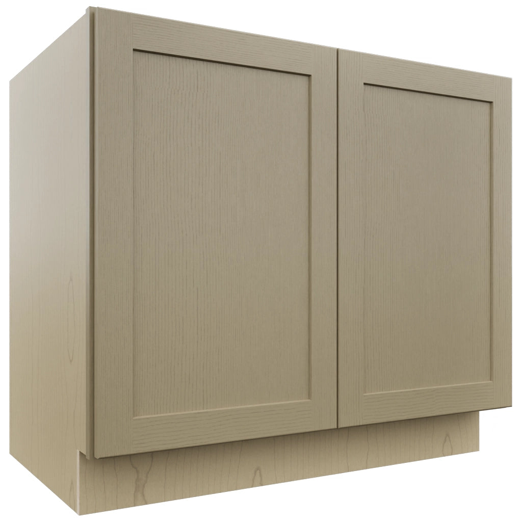Fabuwood Galaxy Desert Oak B39FD Base Full Door Cabinet, Front View