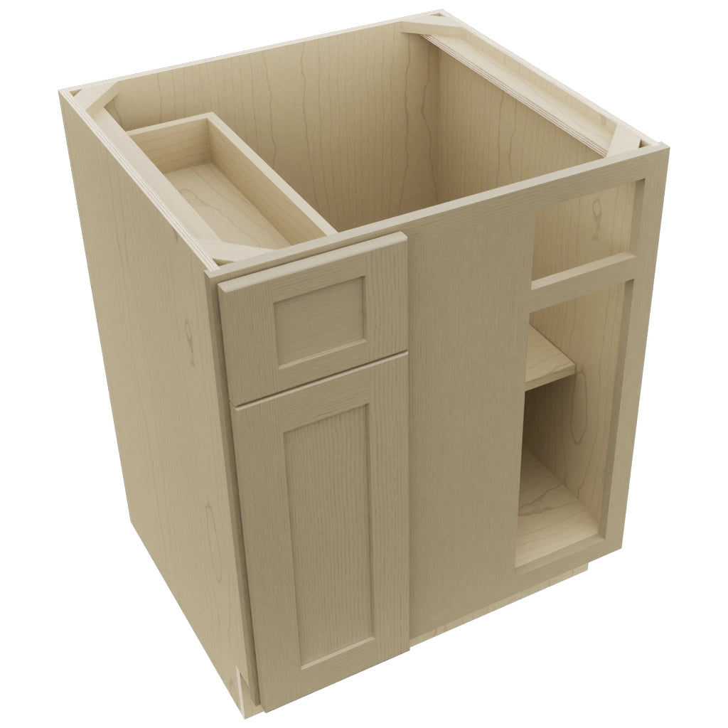 Fabuwood Galaxy Desert Oak BLB36/39 Base Corner Blind Cabinet, Top View