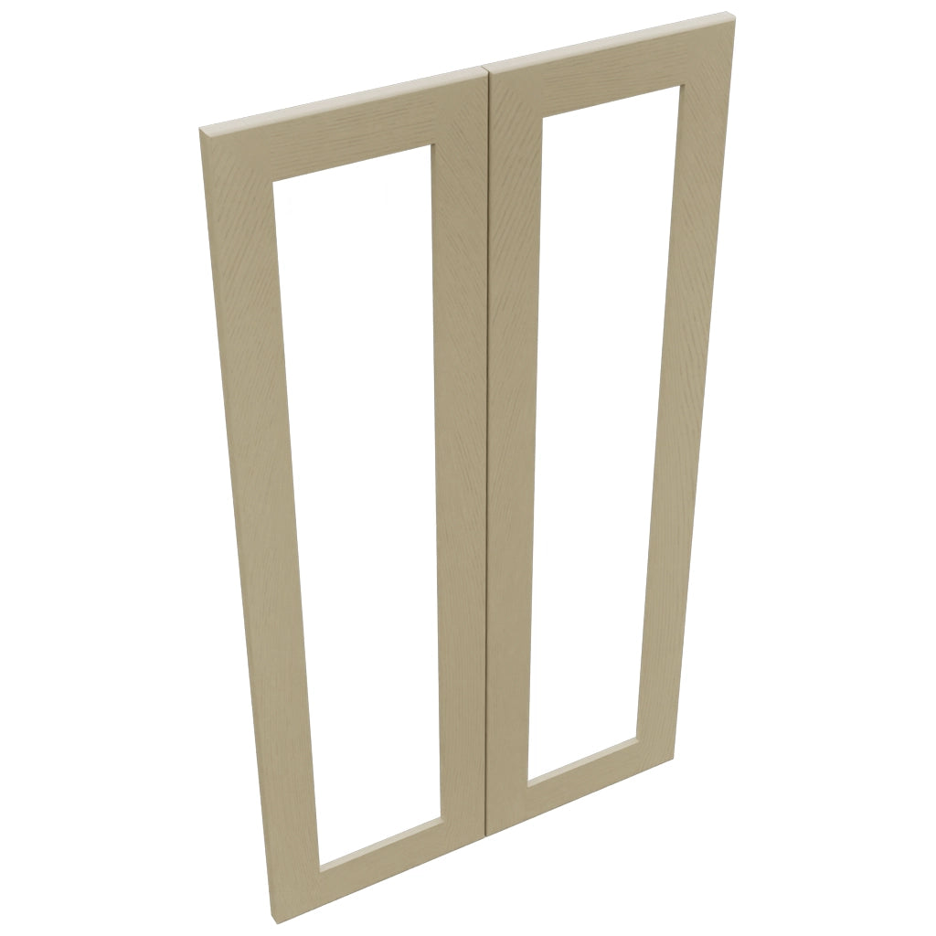 Fabuwood Galaxy Desert Oak DS DFG2442 Wall Prepped Door, Top View