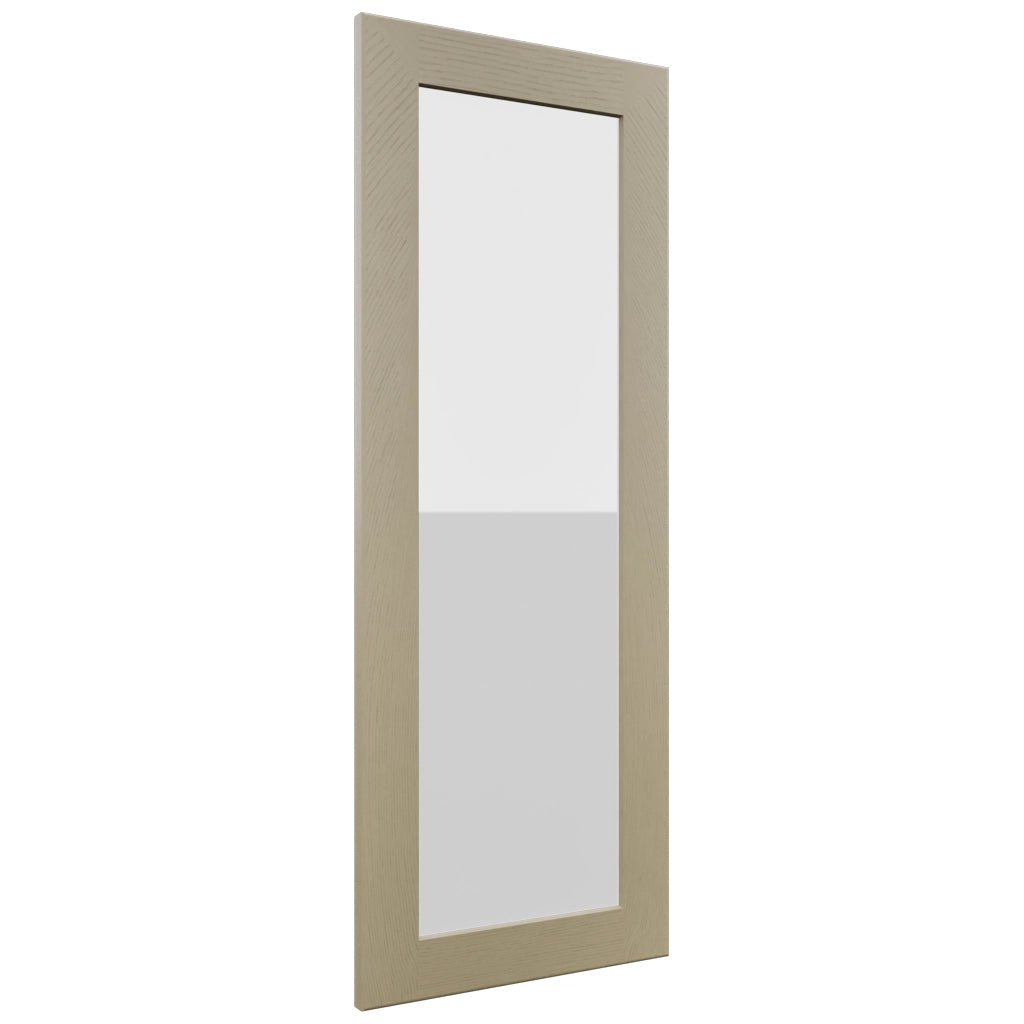 Fabuwood Galaxy Desert Oak DS GDW1539 Wall Glass Door, Front View