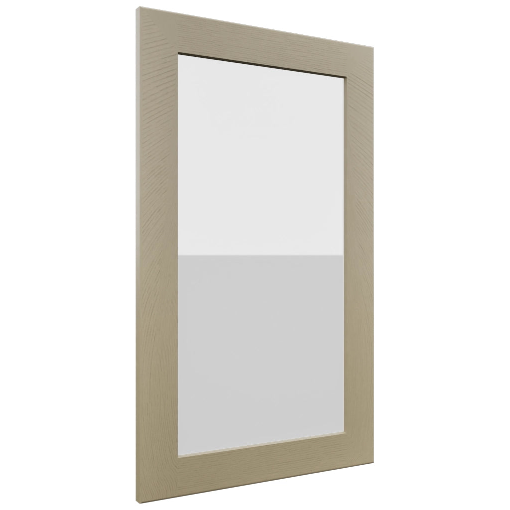 Fabuwood Galaxy Desert Oak DS GDW1830 Wall Glass Door, Front View