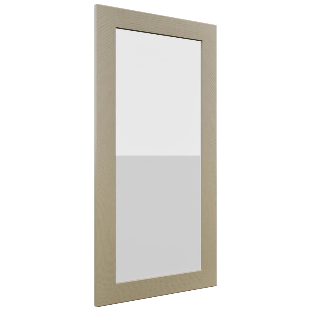 Fabuwood Galaxy Desert Oak DS GDW1836 Wall Glass Door, Front View