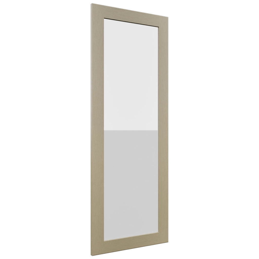 Fabuwood Galaxy Desert Oak DS GDWD1860 Wall Glass Door, Front View