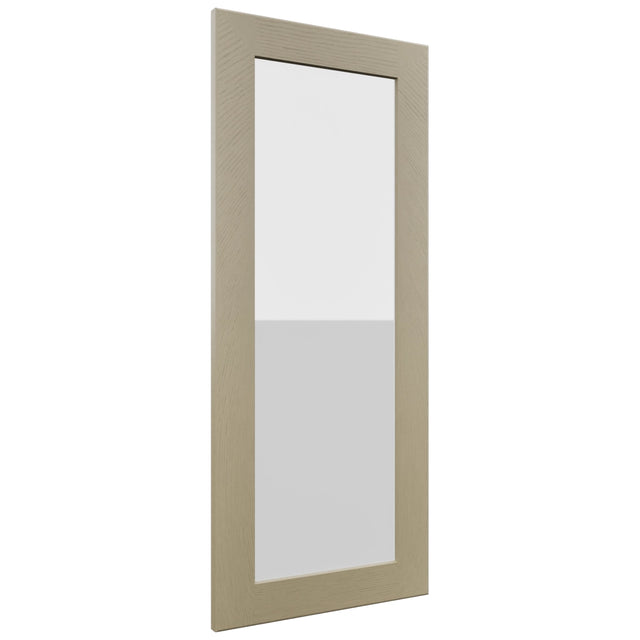Fabuwood Galaxy Desert Oak DS GDWDC2436 Wall Glass Door, Front View