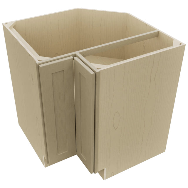 Fabuwood Galaxy Desert Oak ERB33 Base Corner Easy Reach Cabinet, Top View