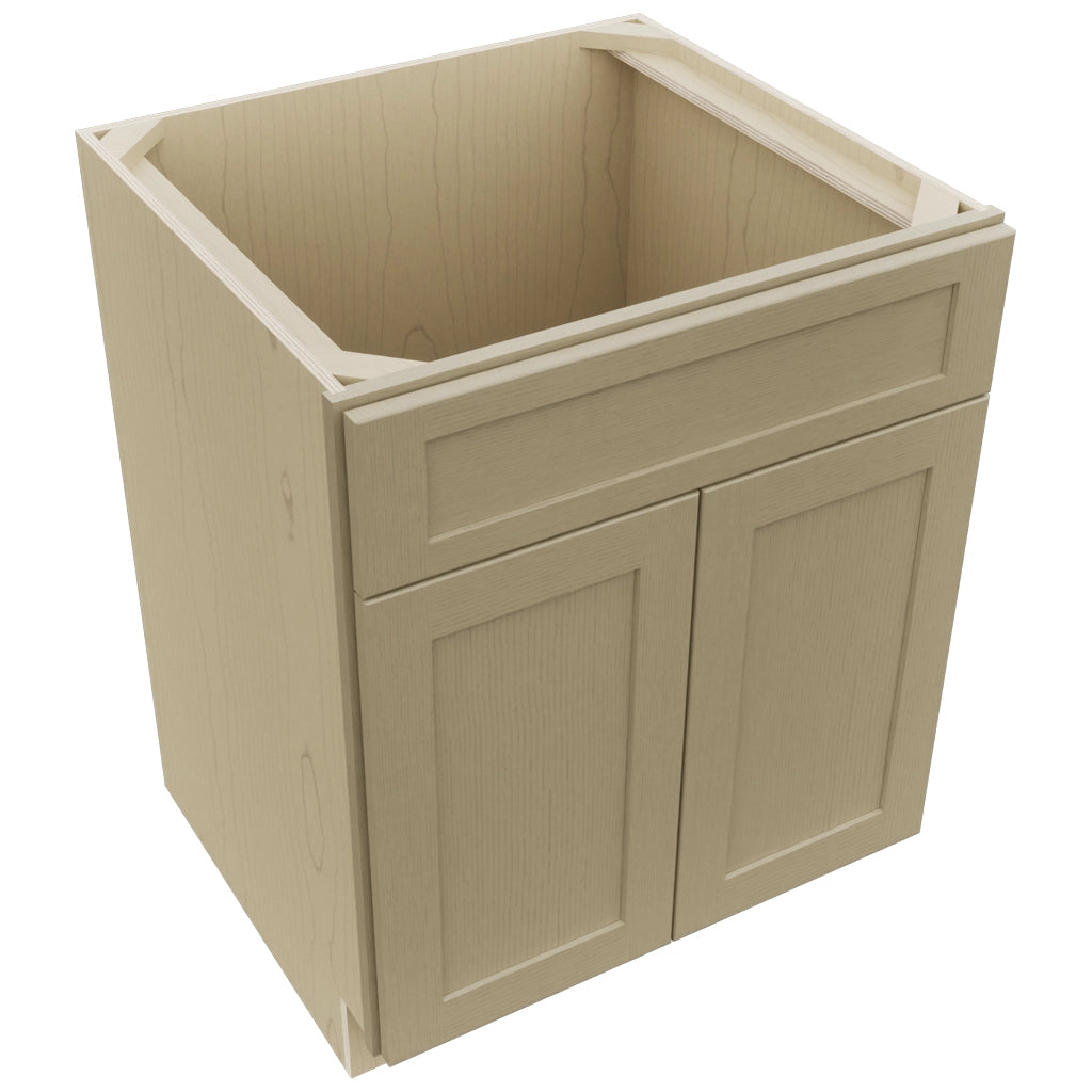 Fabuwood Galaxy Desert Oak SB27 Base Sink Cabinet, Top View