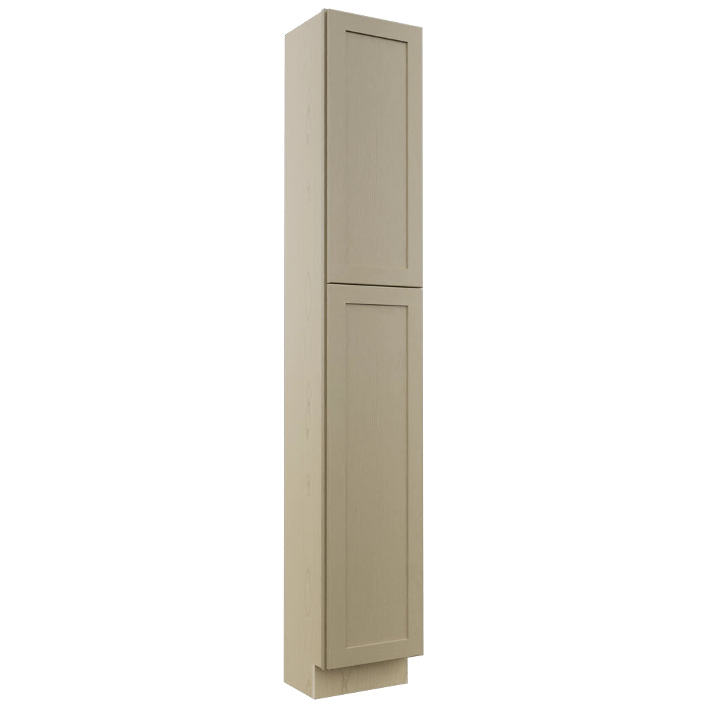 Fabuwood Galaxy Desert Oak TP151290 Tall Pantry Cabinet, Front View