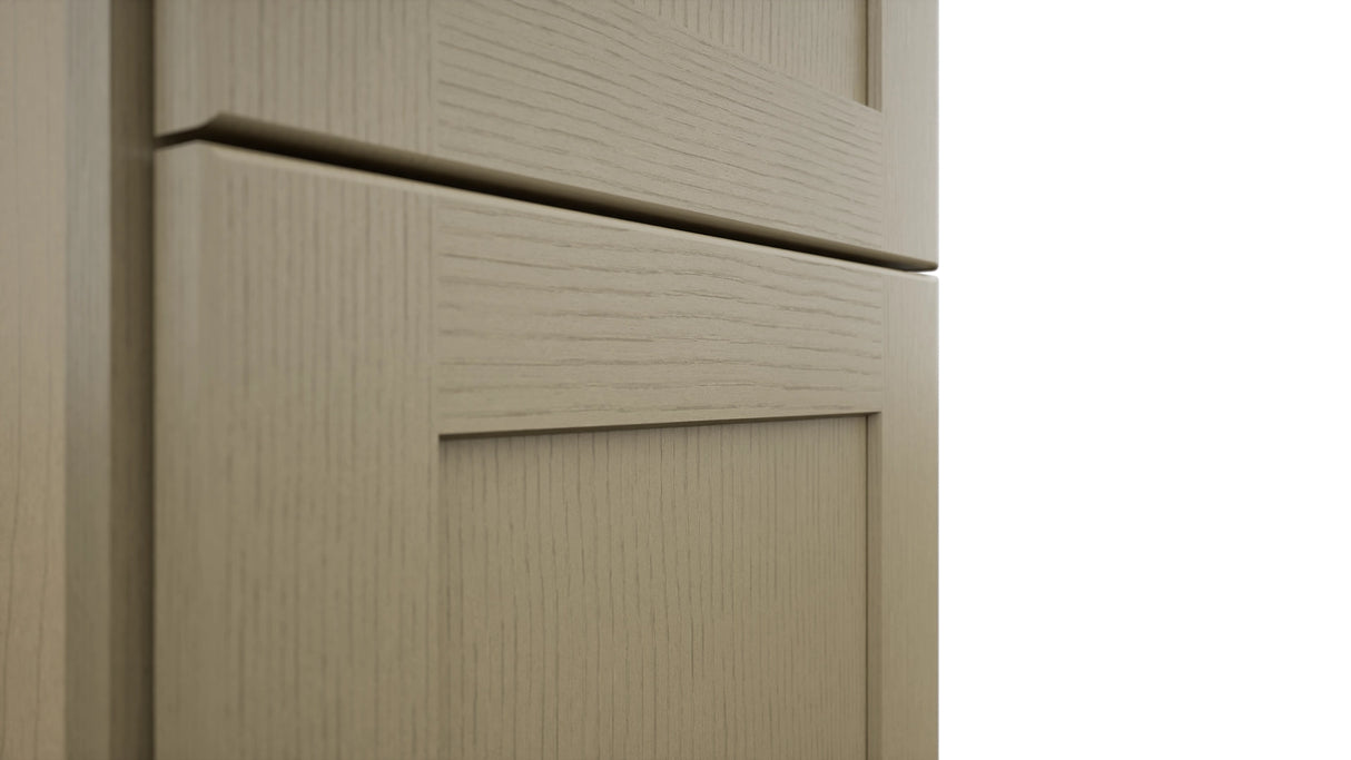 Fabuwood Galaxy Desert Oak TP151296 Tall Pantry Cabinet, Detail View