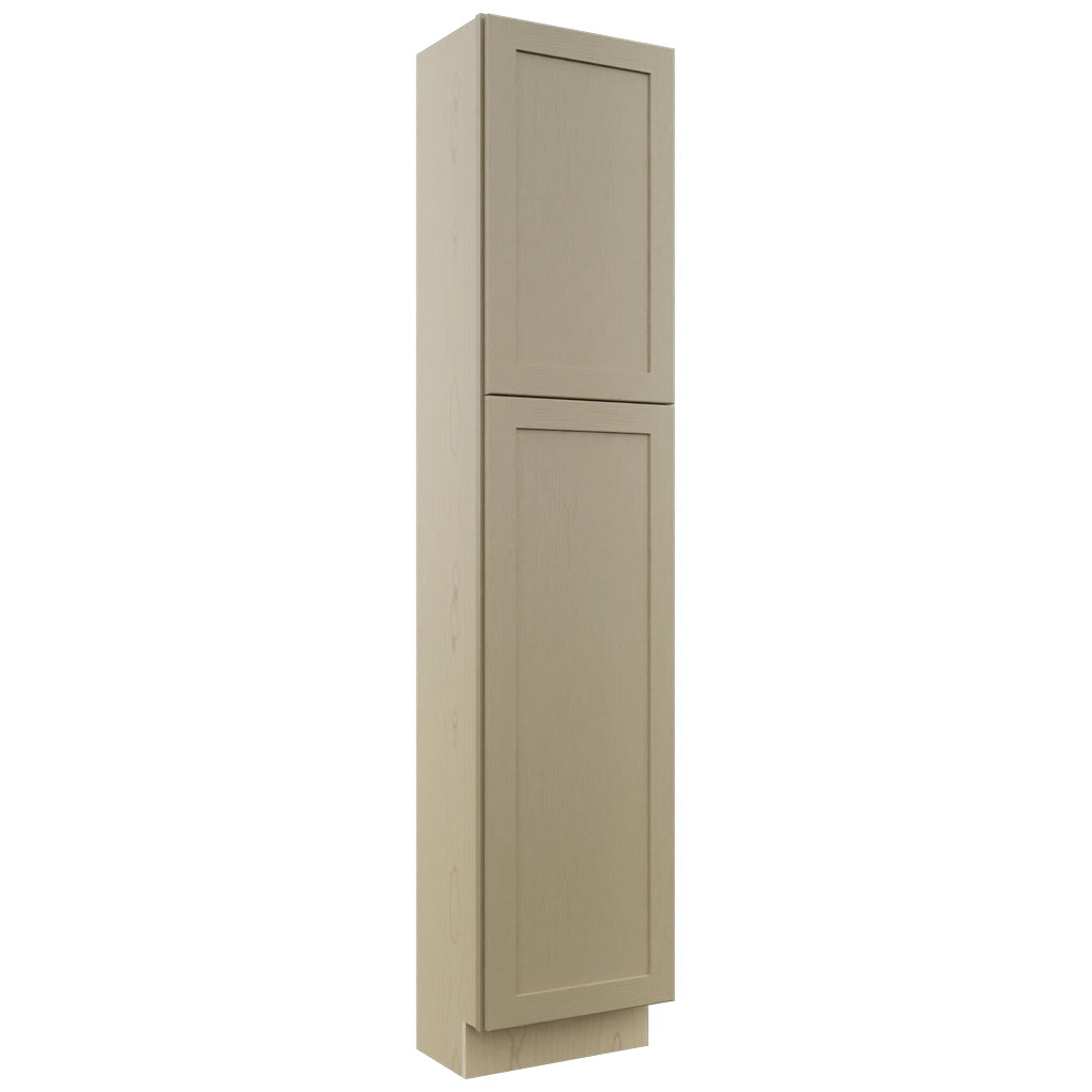 Fabuwood Galaxy Desert Oak TP181284 Tall Pantry Cabinet, Front View