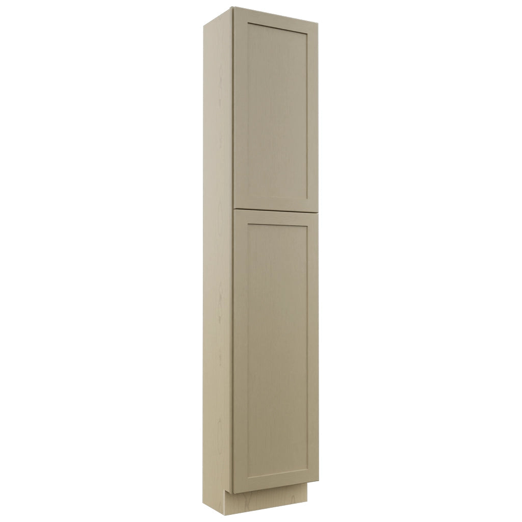 Fabuwood Galaxy Desert Oak TP181290 Tall Pantry Cabinet, Front View