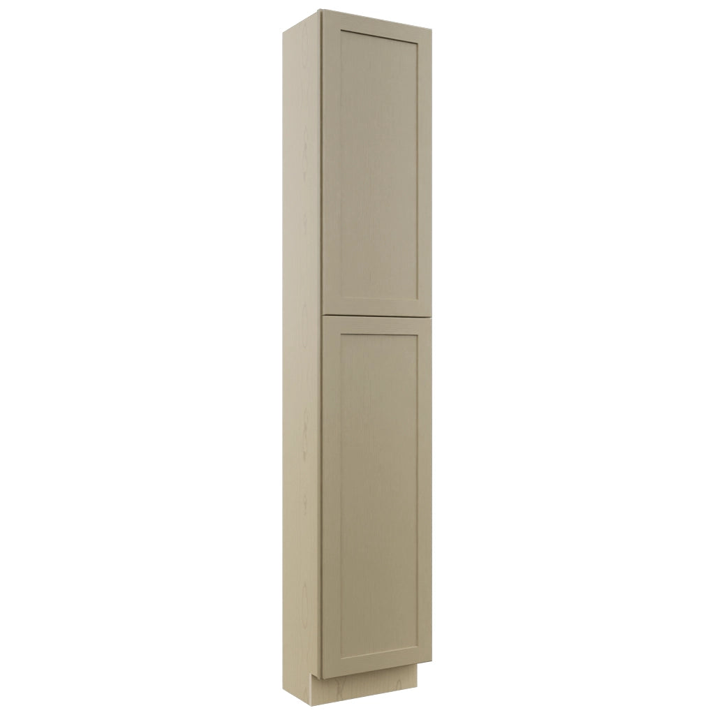 Fabuwood Galaxy Desert Oak TP181296 Tall Pantry Cabinet, Front View