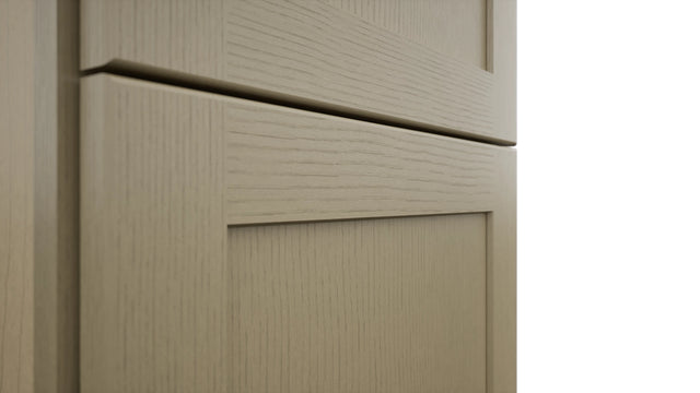Fabuwood Galaxy Desert Oak TP182484 Tall Pantry Cabinet, Detail View