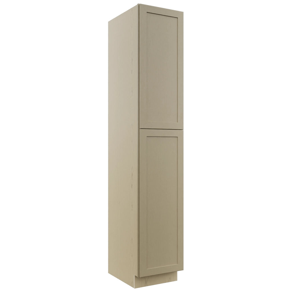 Fabuwood Galaxy Desert Oak TP182496 Tall Pantry Cabinet, Front View