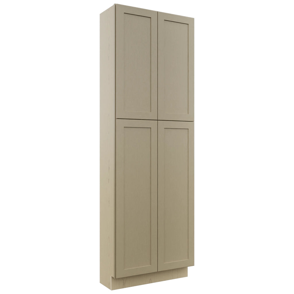 Fabuwood Galaxy Desert Oak TP301290 Tall Pantry Cabinet, Front View
