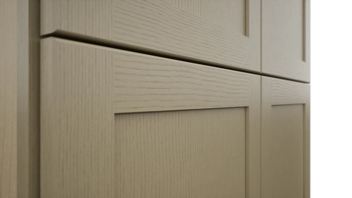Fabuwood Galaxy Desert Oak TP361296 Tall Pantry Cabinet, Detail View
