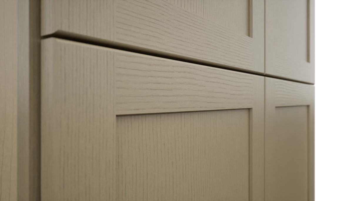 Fabuwood Galaxy Desert Oak TP362490 Tall Pantry Cabinet, Detail View