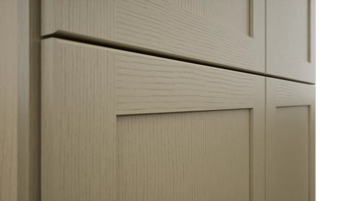 Fabuwood Galaxy Desert Oak TP362496 Tall Pantry Cabinet, Detail View