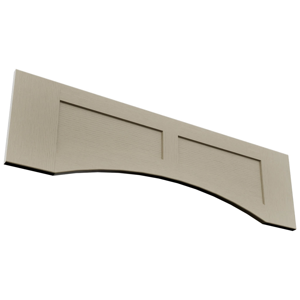 Fabuwood Galaxy Desert Oak VARP42 Wall Valance, Top View