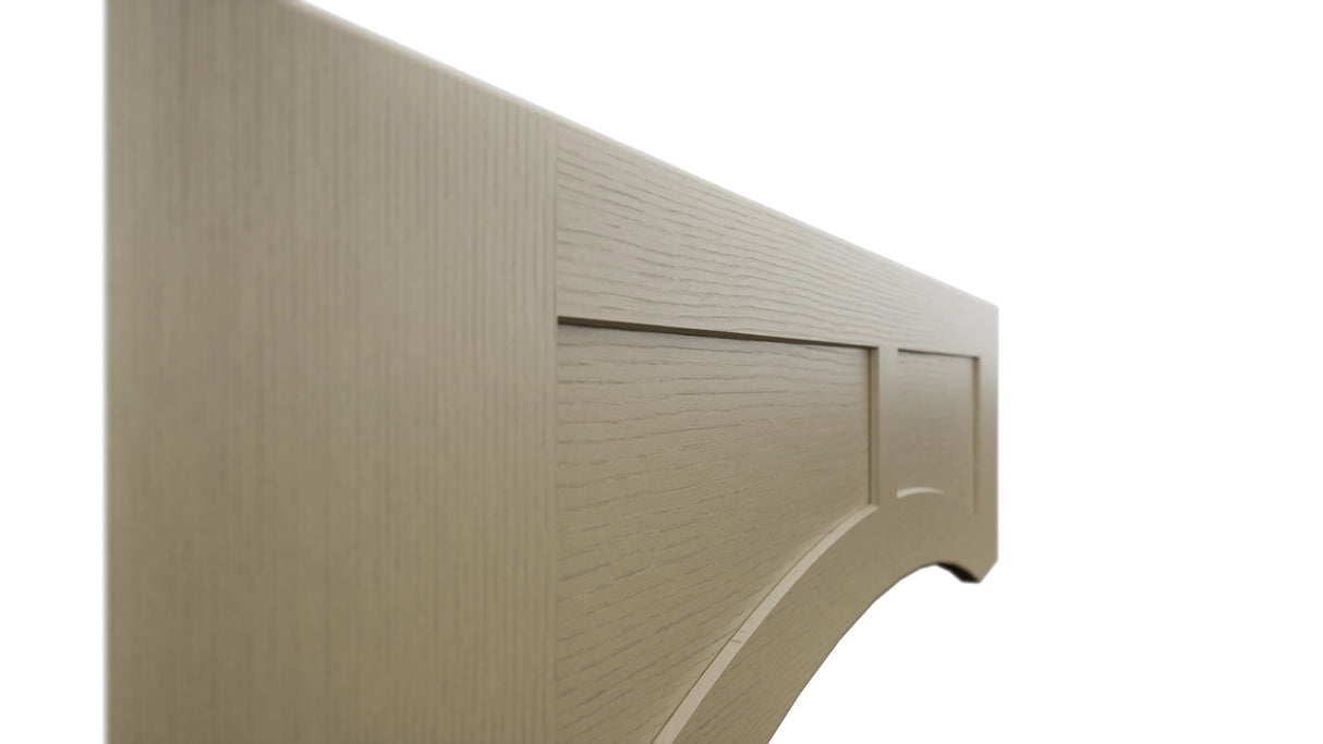 Fabuwood Galaxy Desert Oak VARP48 Wall Valance, Detail View