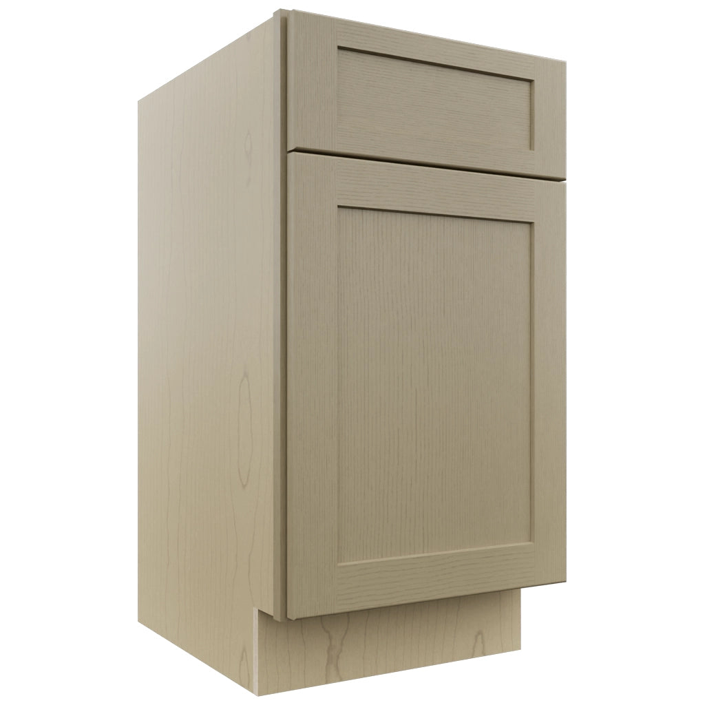 Fabuwood Galaxy Desert Oak VB18-34 Vanity Base Standard Cabinet, Front View