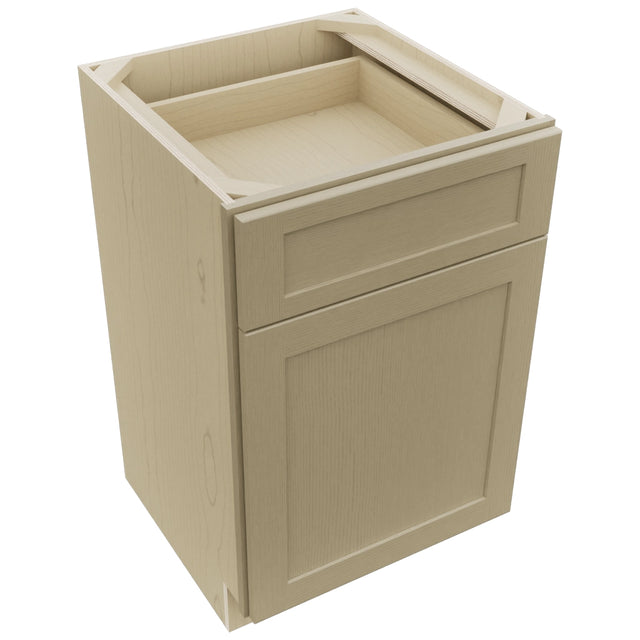 Fabuwood Galaxy Desert Oak VB21-34 Vanity Base Standard Cabinet, Top View