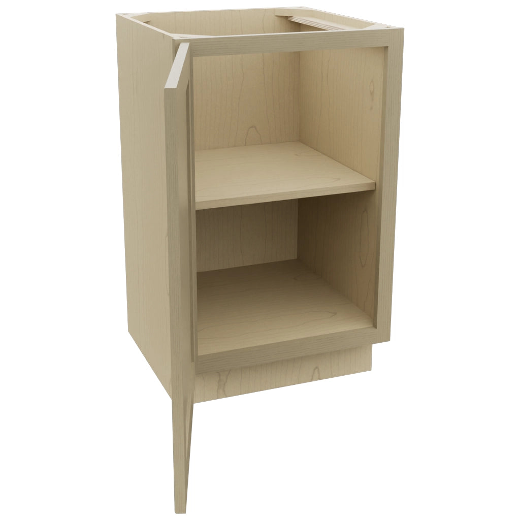 Fabuwood Galaxy Desert Oak VB21FD Vanity Base Full Height Cabinet, Open View