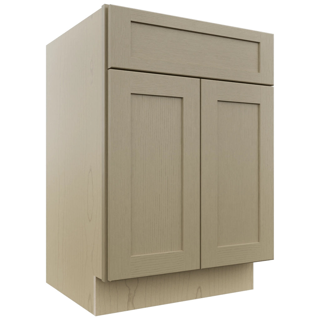 Fabuwood Galaxy Desert Oak VB24-34 Vanity Base Standard Cabinet, Front View